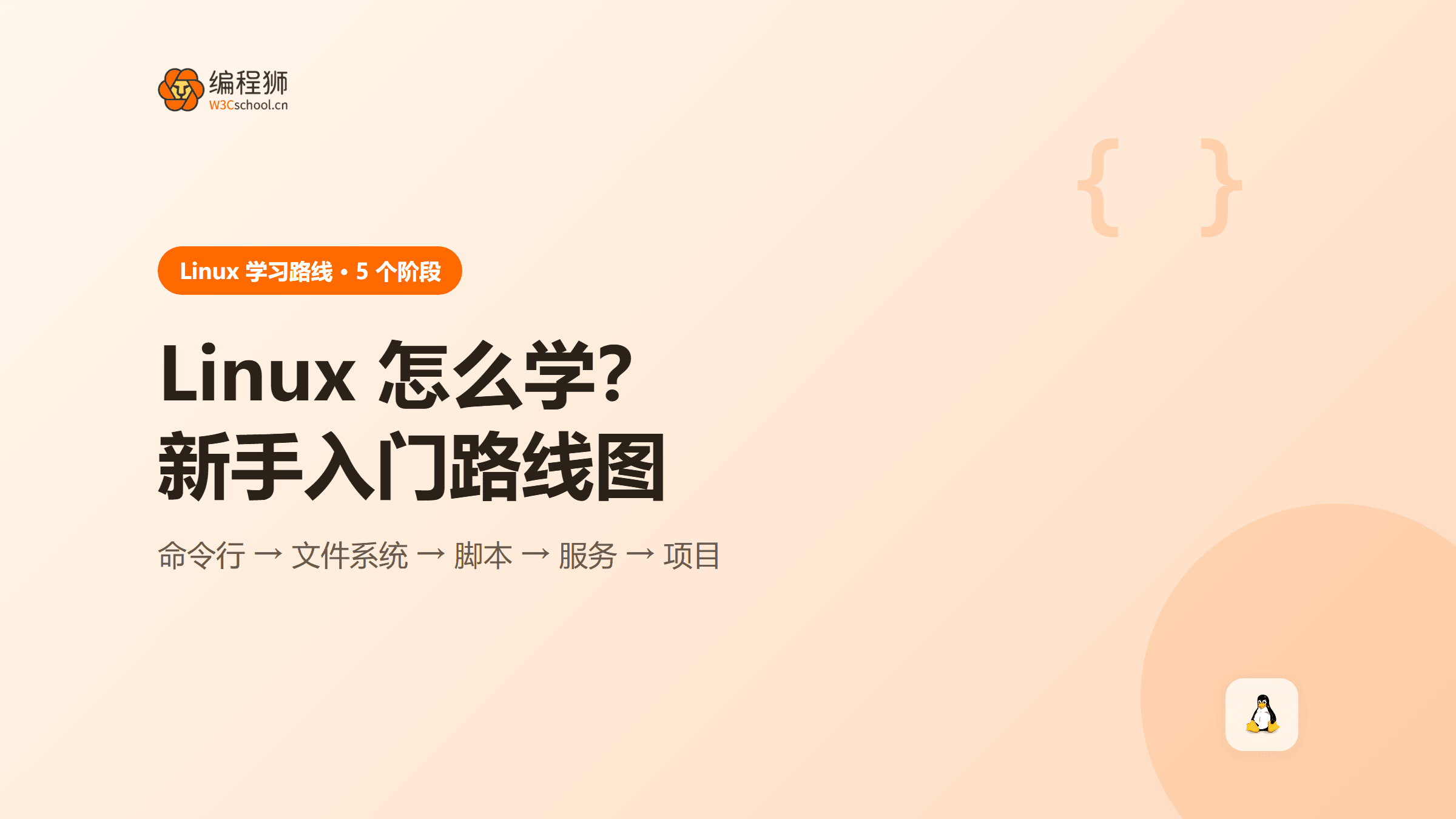 Linux 怎么学？新手从零到入门的 5 个阶段路线图