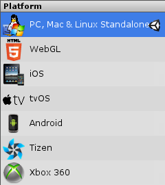 Unity 平台特性 Unity 平台特性