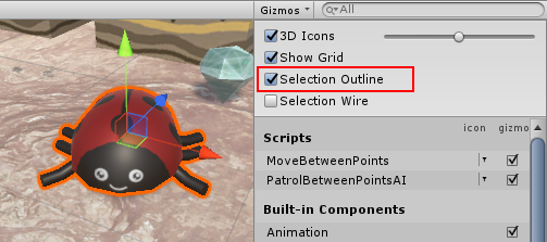 Unity游戏对象选择轮廓 Unity游戏对象选择轮廓