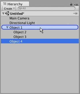 Unity 父子化层级2