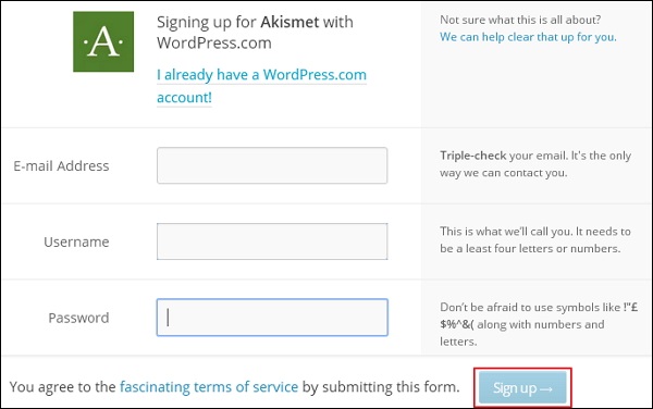 WordPress Spam Protection
